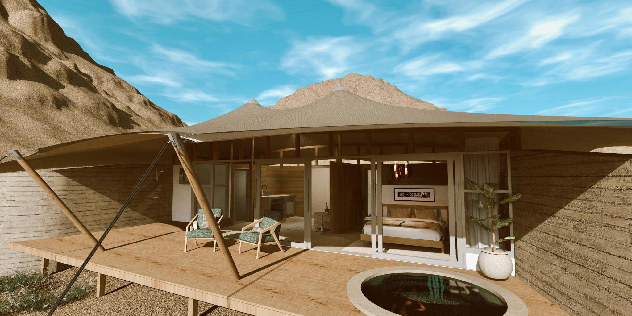 Exterior, Hoanib Elephant Camp, Hoanib Valley, Namibia (1)