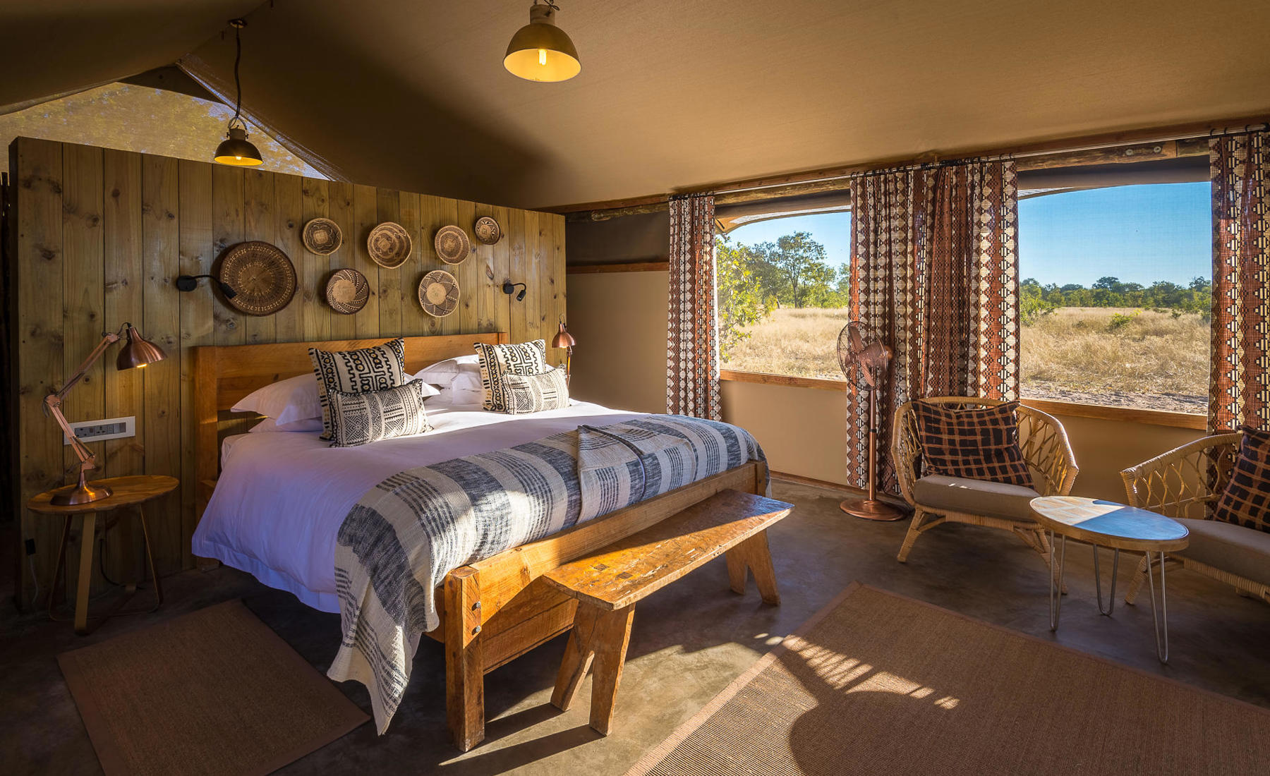 Bedroom View, Little Makalolo, Hwange NP, Zimbabwe