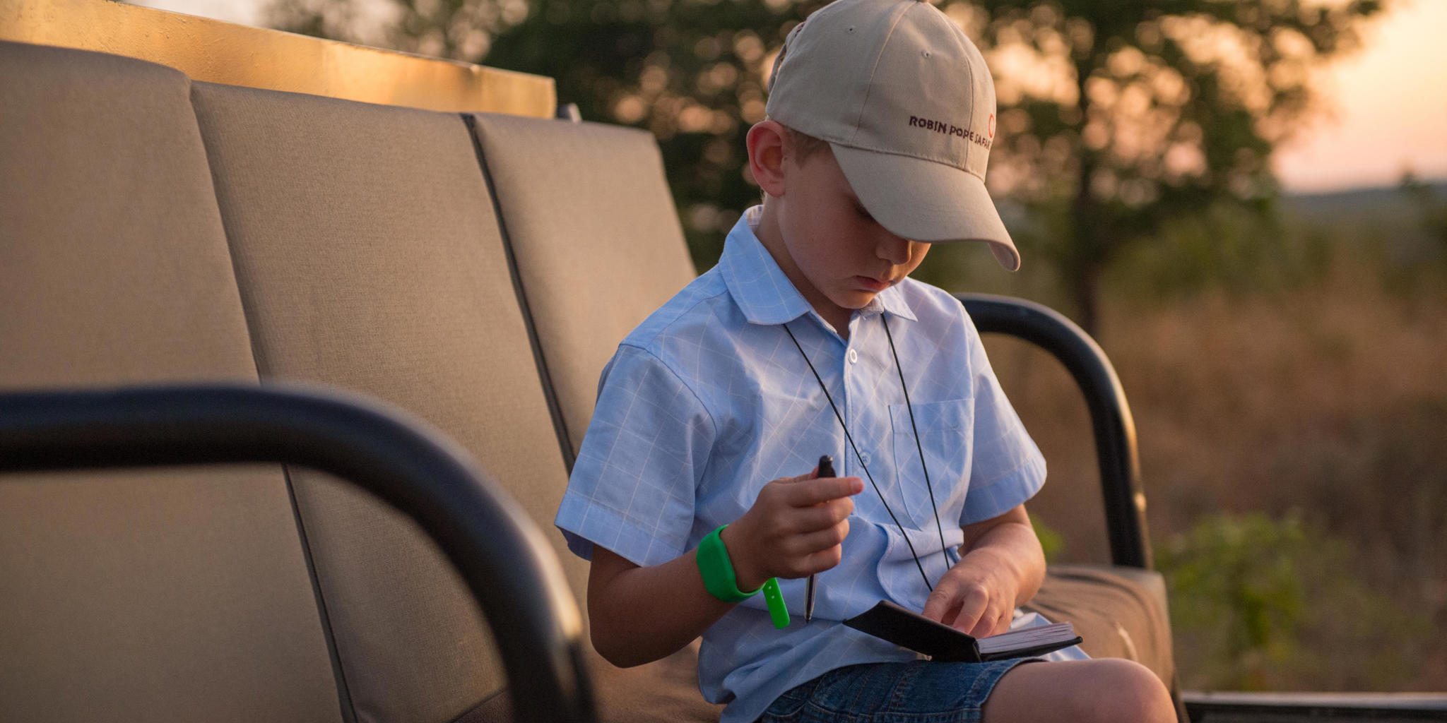 Child On Safari, Luangwa Safari House, South Luangwa, Zambia