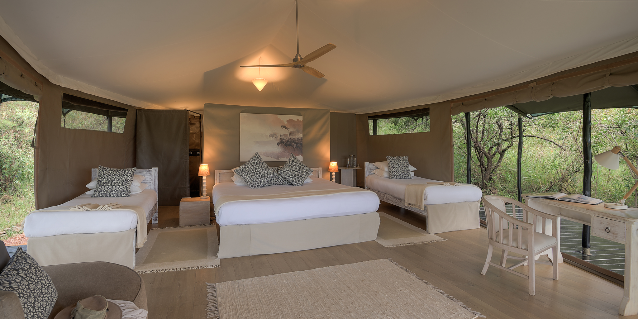 Bedroom, Kicheche Valley, Greater Mara Conservancies, Kenya