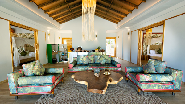 Living Room, Bawe Island, Zanzibar, Tanzania