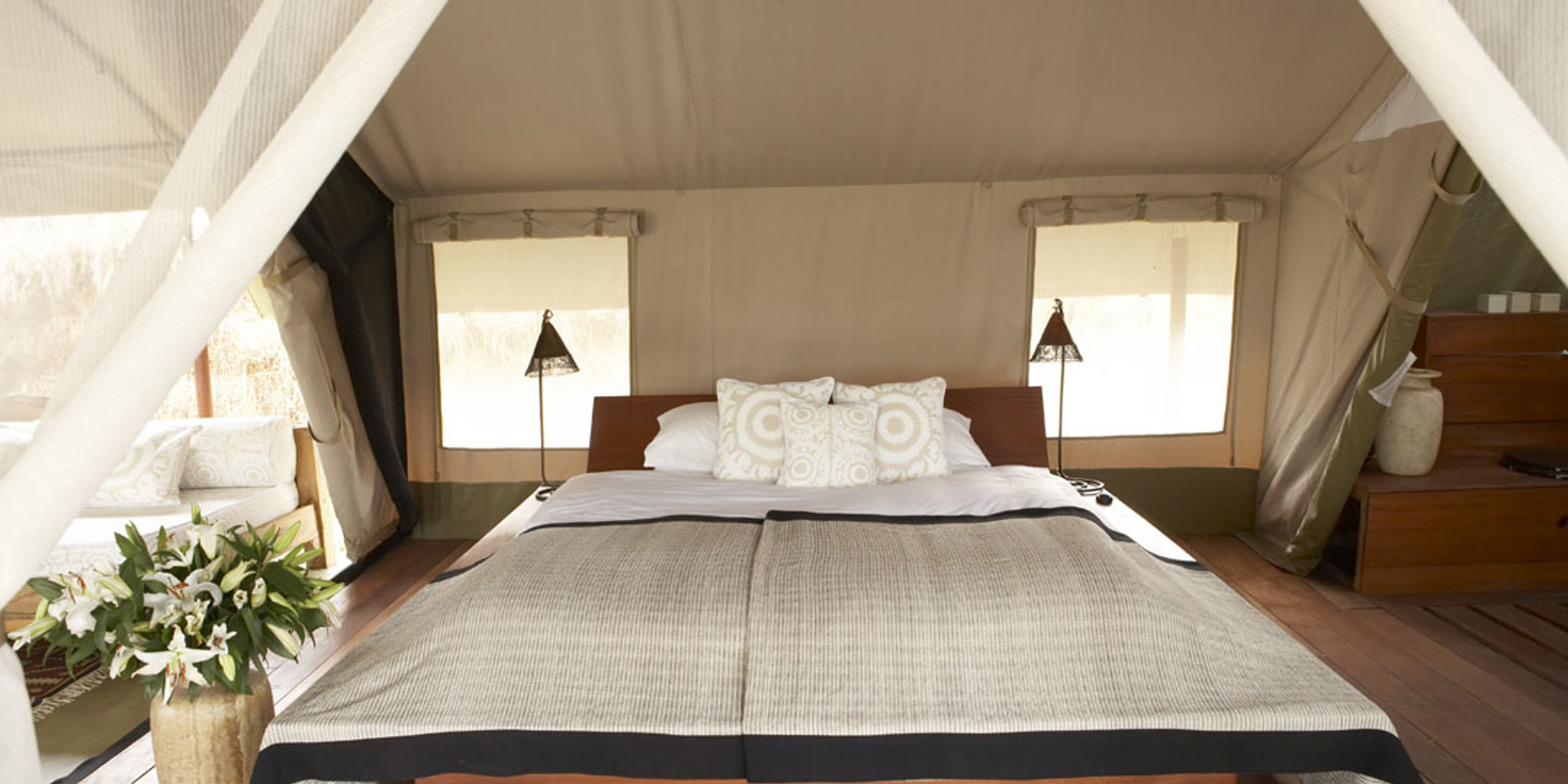Bedroom, Little Naibor, Maasai Mara Nature Reserve, Kenya