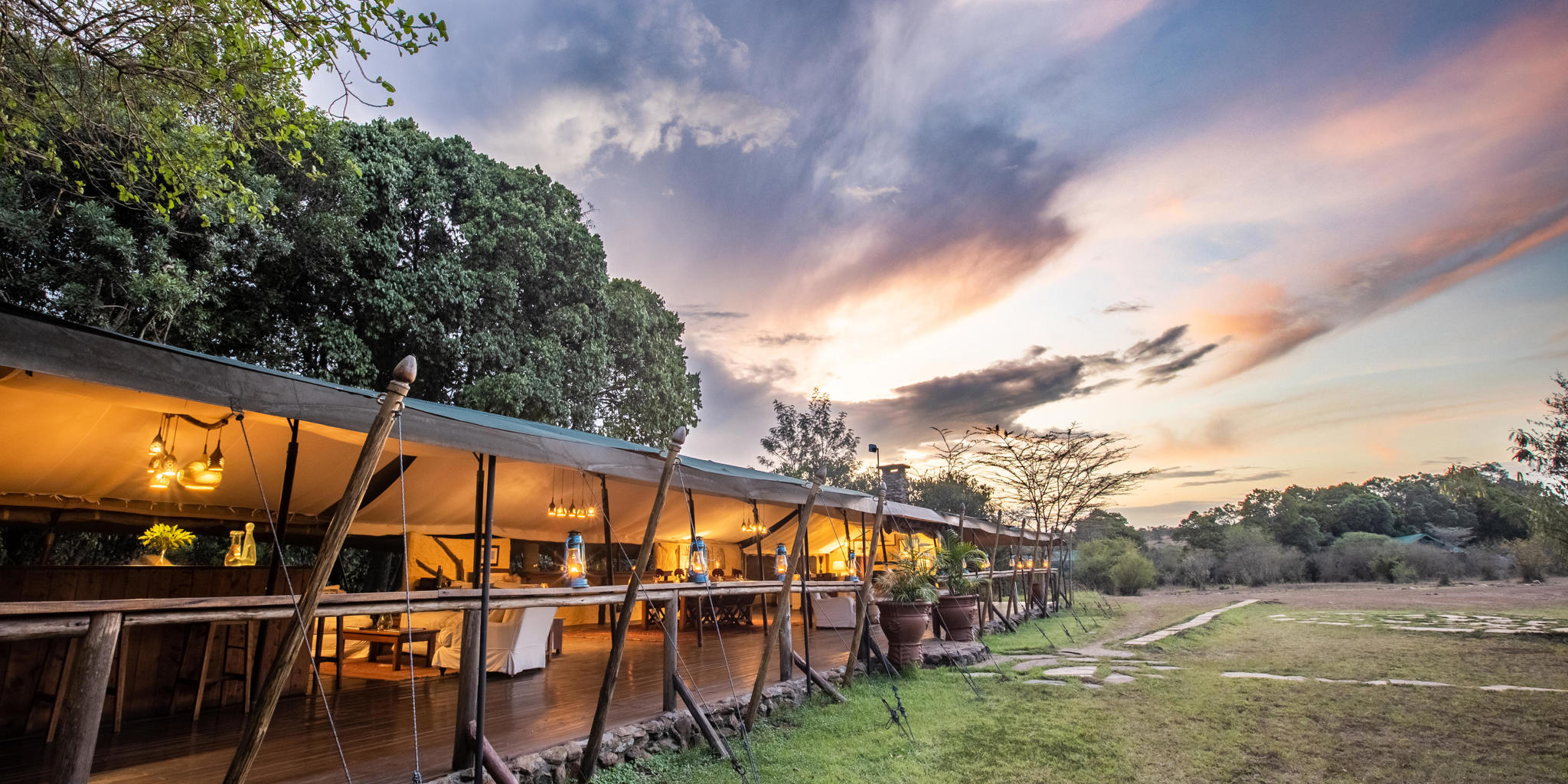 Mess Tent, Offbeat Mara Camp, Maasai Mara, Kenya