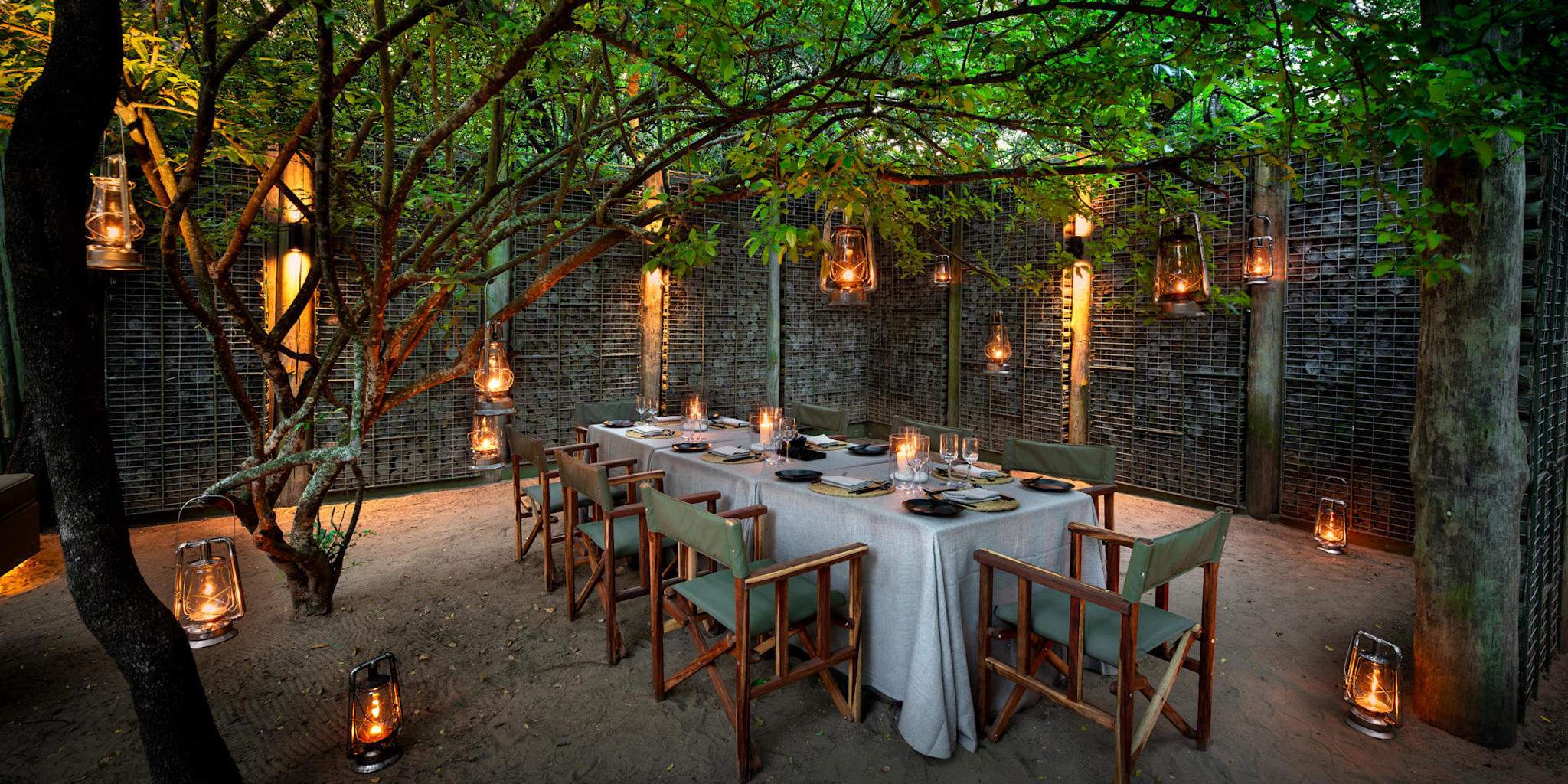 Dining, Phinda Forest, Phinda, South Africa