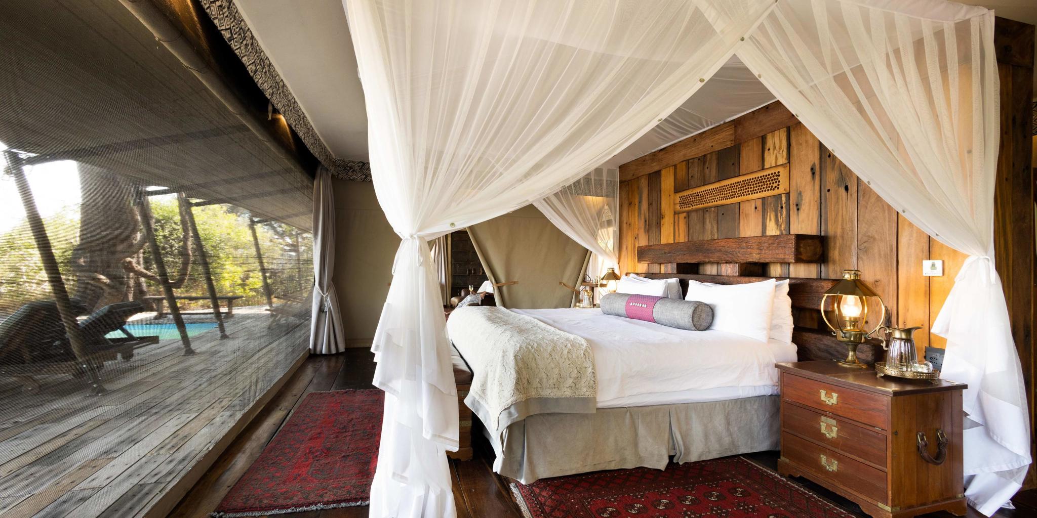 Suite, Zarafa Camp, Okavango Delta, Botswana