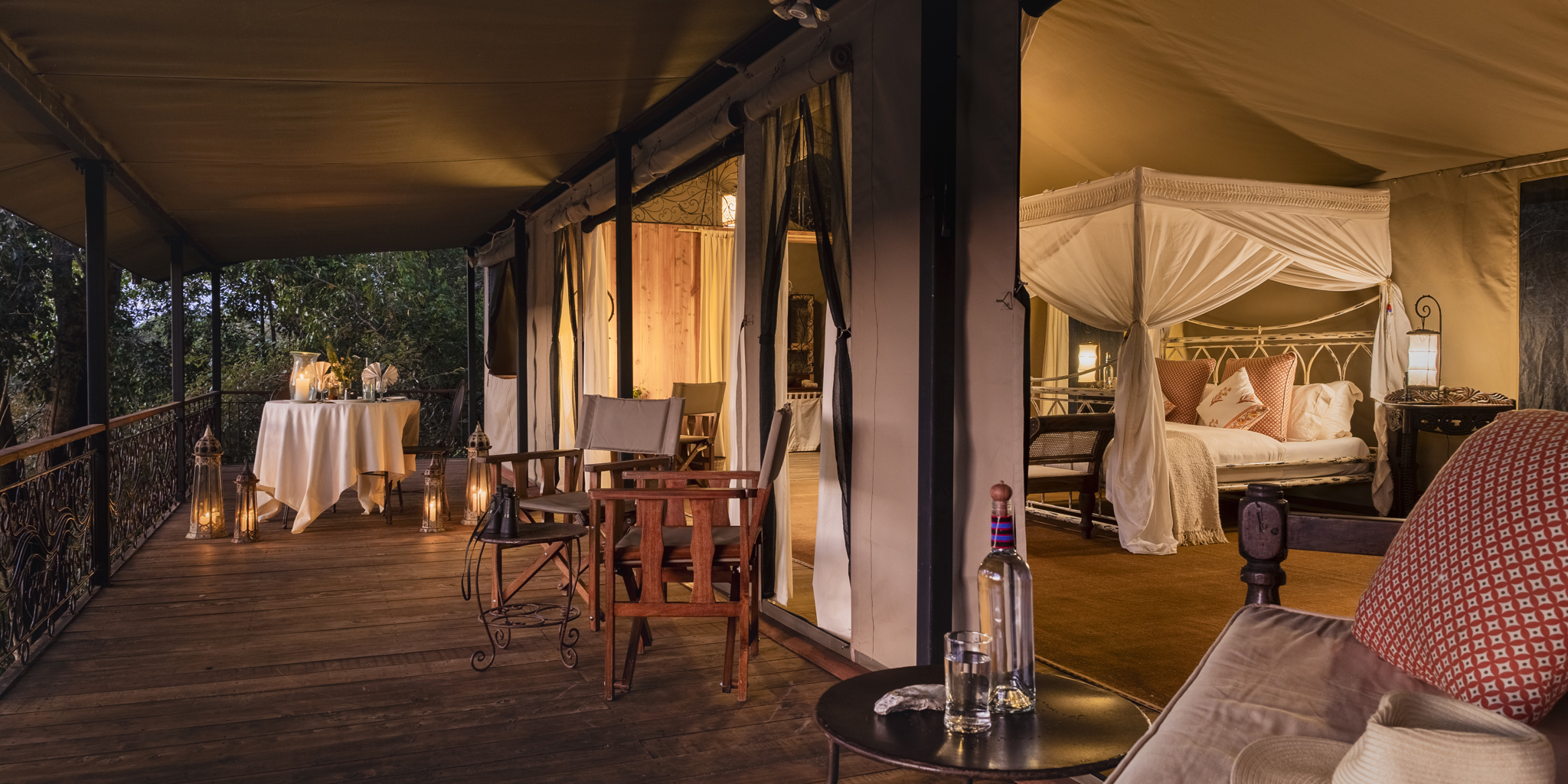 Patio Into Living Room, Serian The Original, Greater Mara Conservancies, Kenya