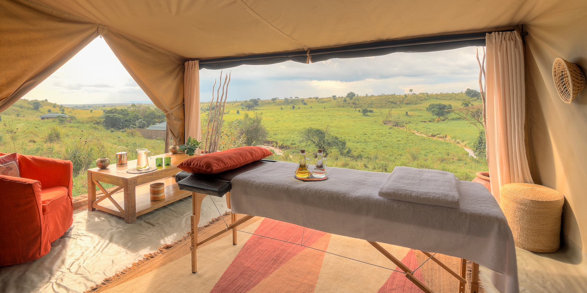 Spa, Kicheche Mara, Greater Mara Conservancies, Kenya