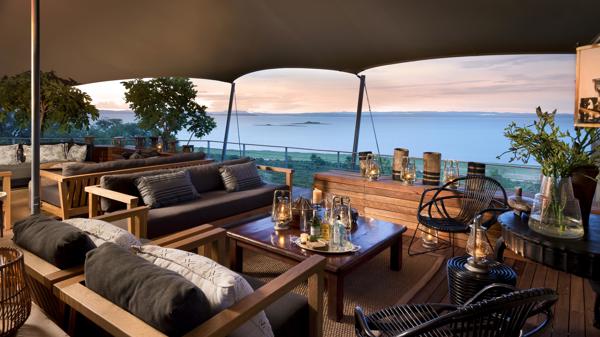 Seating Area, Bumi Hills, Lake Kariba, Zimbabwe