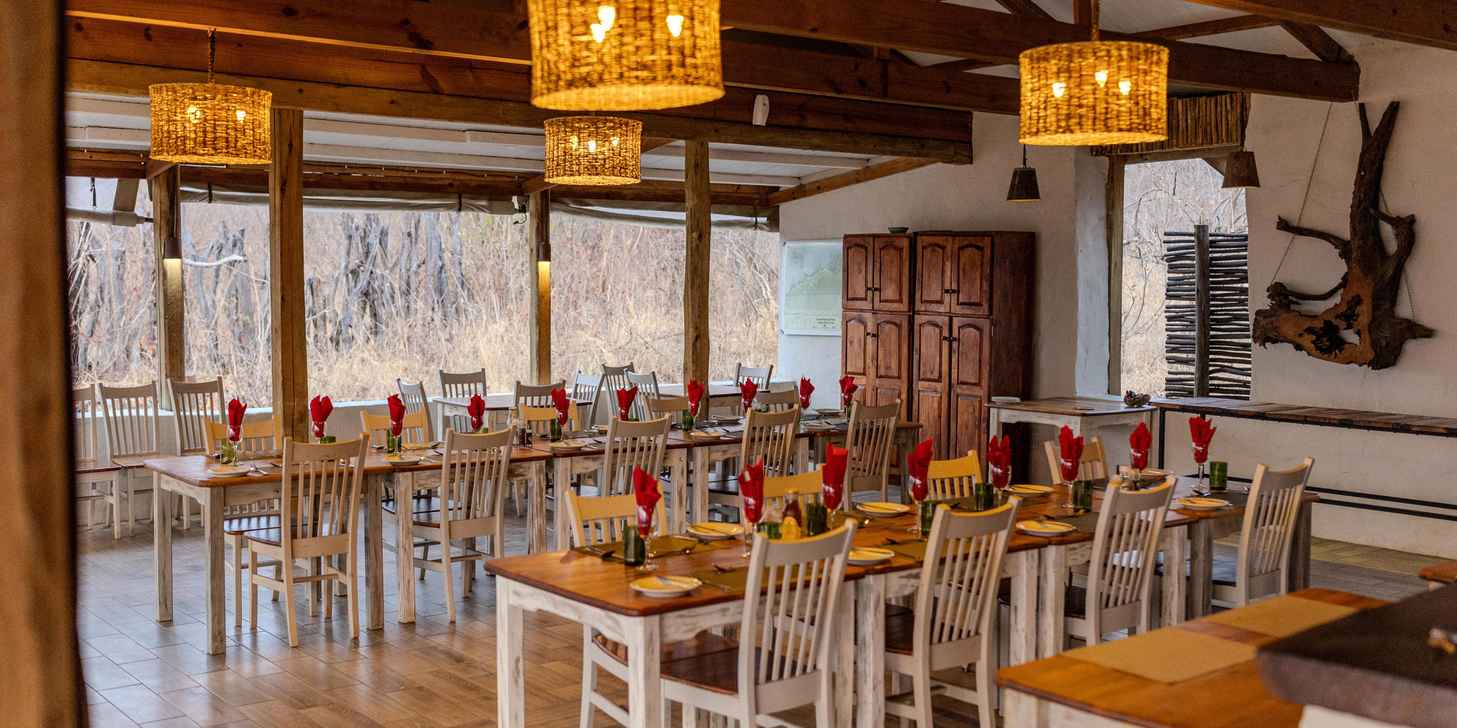 Dining, Chobe Elephant Camp, Chobe NP, Botswana