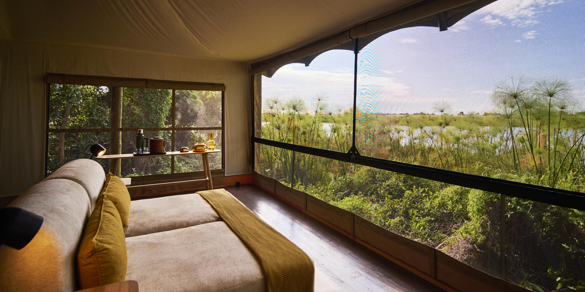 Bedroom 3, Xugana Island Lodge, Okavango Delta, Botswana