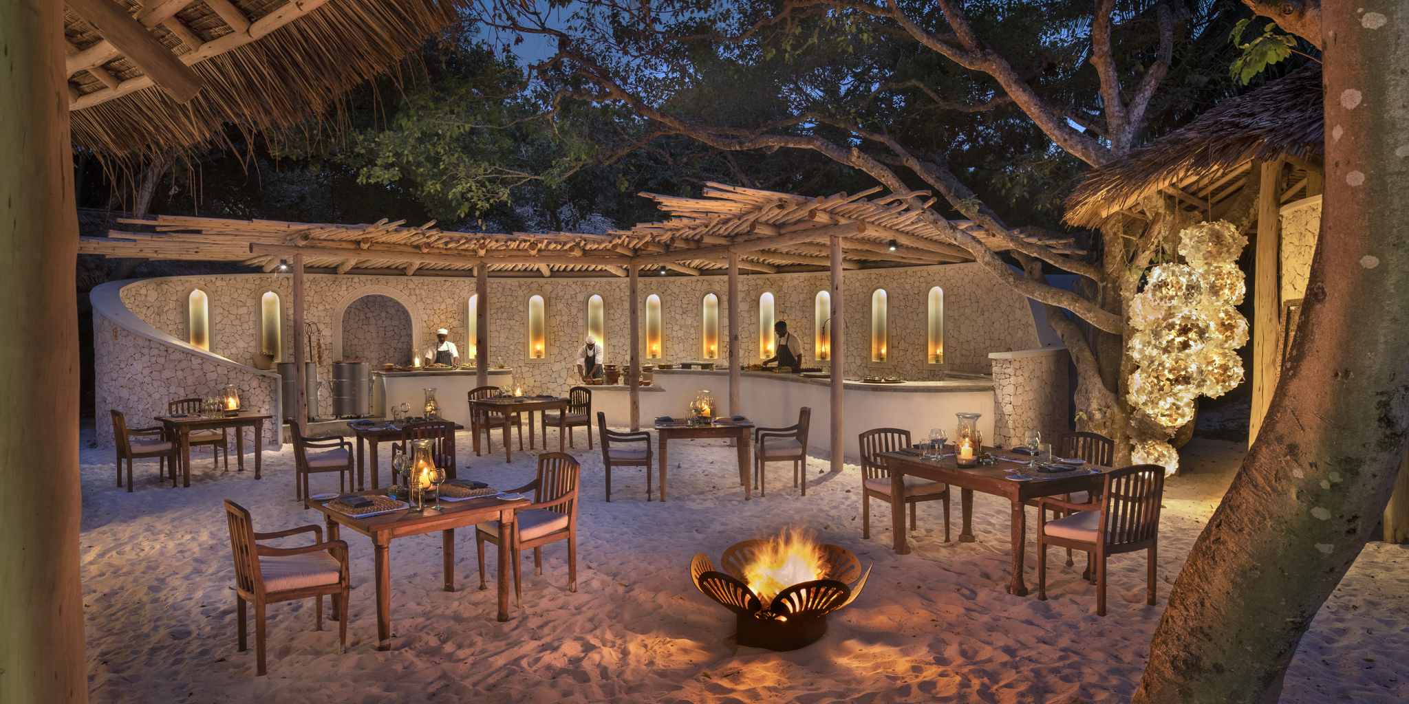 Dining, Mnemba Island Lodge, Zanzibar, Tanzania