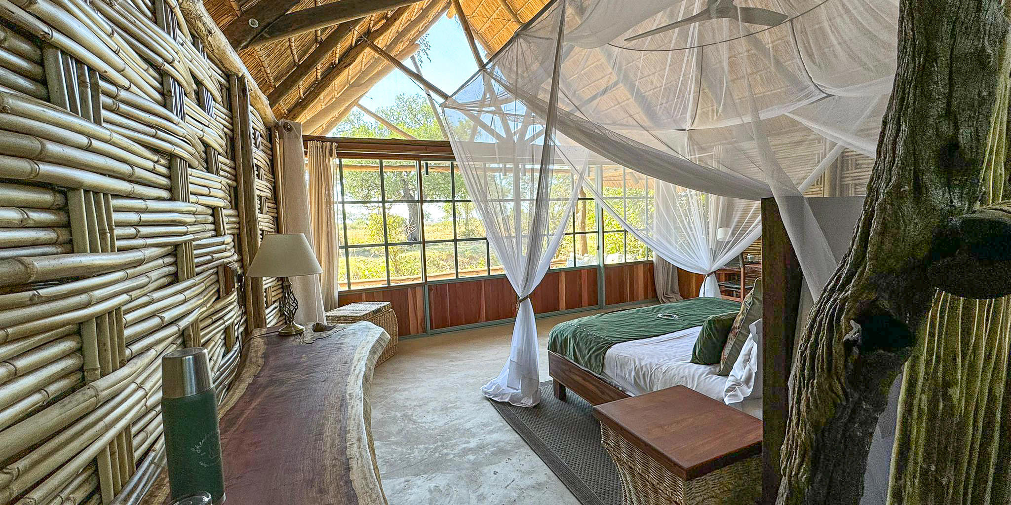 Chalet, Mwamba Bush Camp, South Luangwa, Zambia