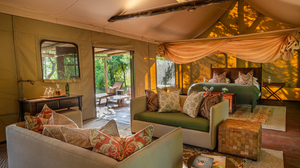 Bedroom, Zungulila, South Luangwa NP, Zambia