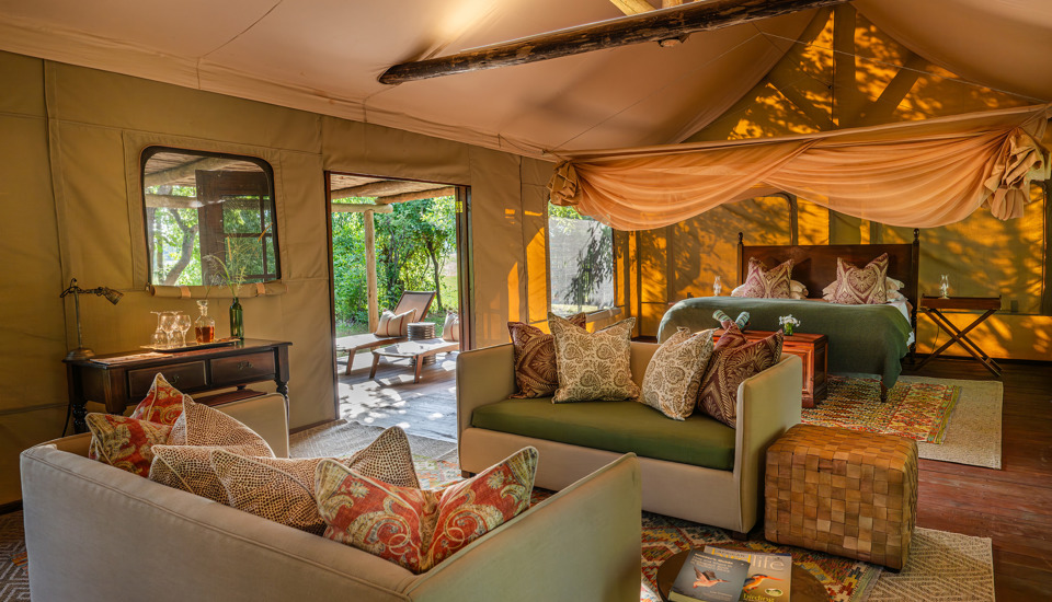 Bedroom, Zungulila, South Luangwa NP, Zambia