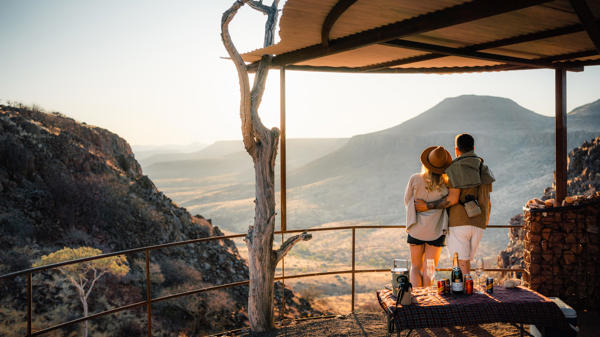 Deck View, Etendeka Walking Trails, Damaraland, Namibia