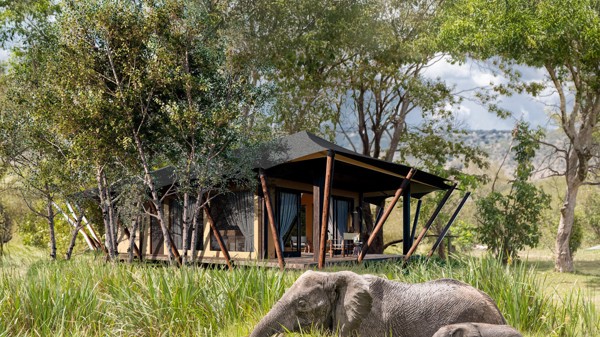 Exterior, Wilderness Mara, Maasai Mara National Reserve, Kenya Copy