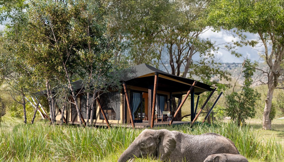 Exterior, Wilderness Mara, Maasai Mara National Reserve, Kenya Copy