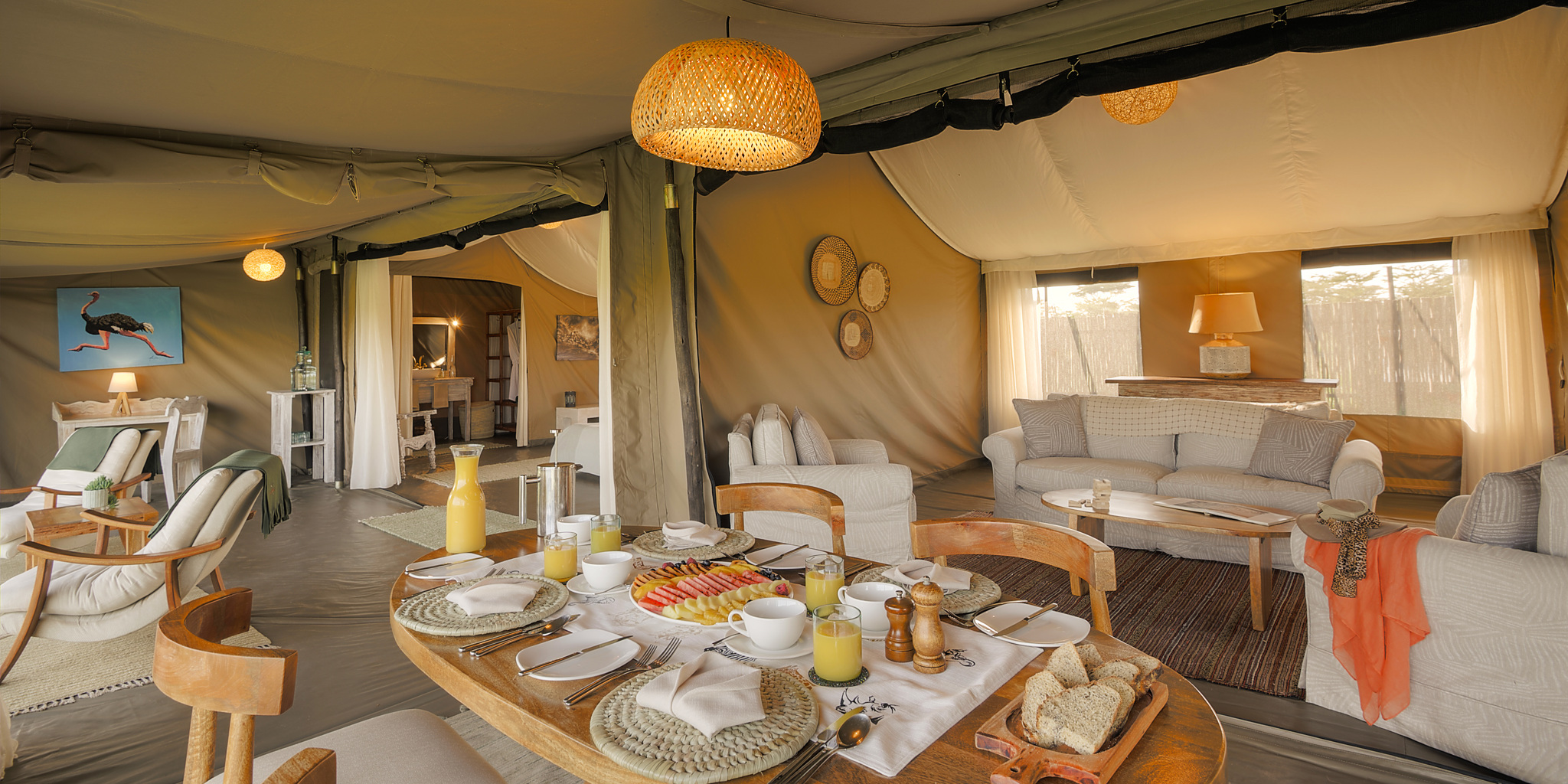 Family Suite, Kicheche Bush Camp, Greater Mara Conservancies, Kenya
