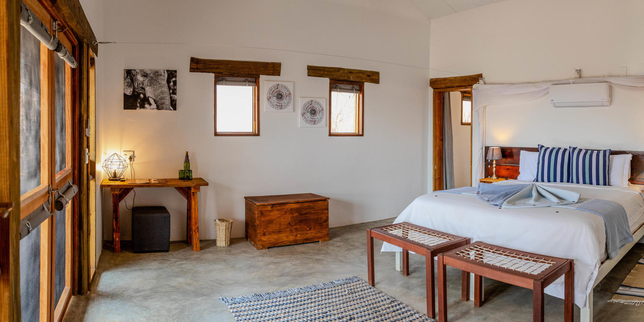 Bedroom, Chobe Elephant Camp, Chobe NP, Botswana