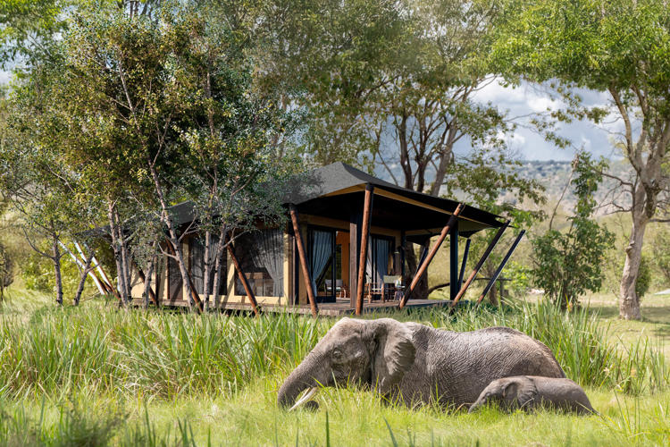 Exterior, Wilderness Mara, Maasai Mara National Reserve, Kenya
