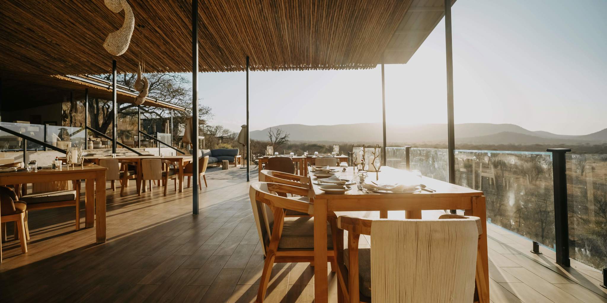 dining deck, nimali serengeti, serengeti np, tanzania