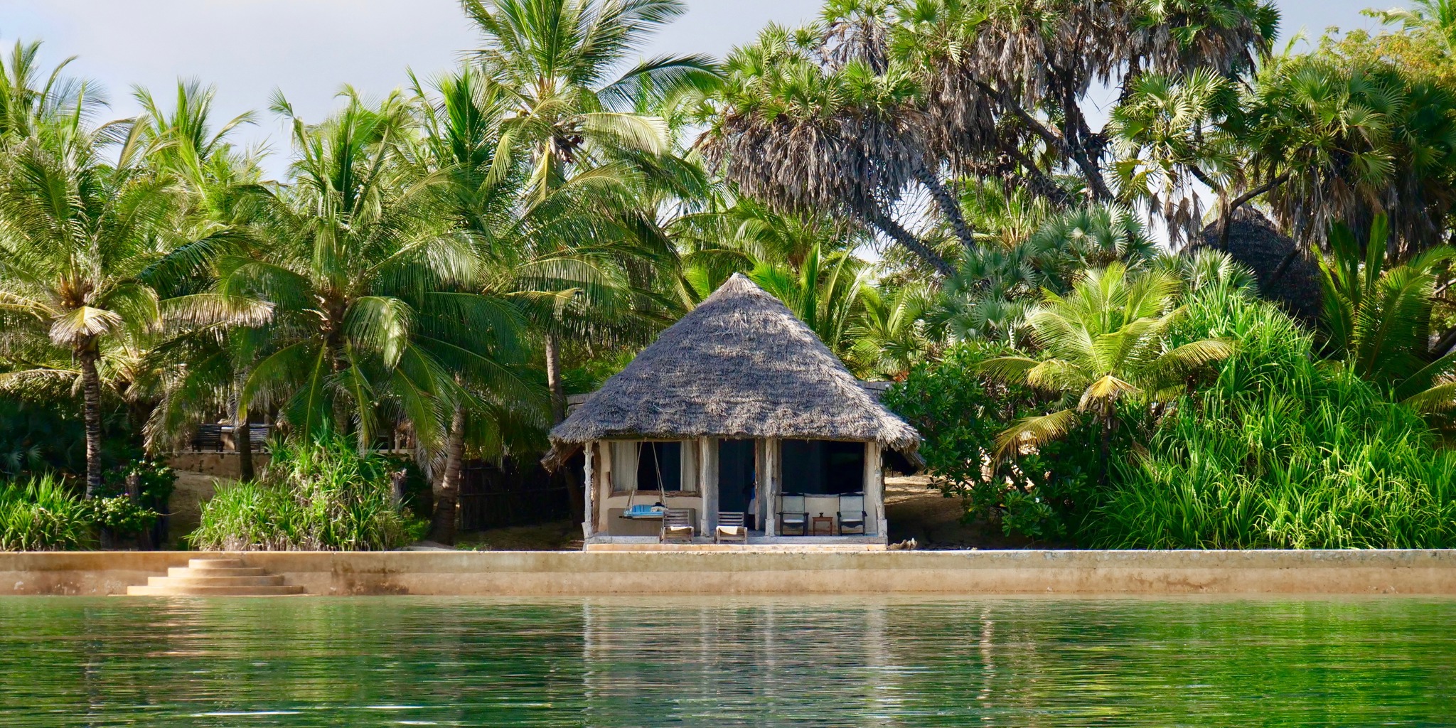 Lodge Exterior, Manda Bay, Lamu Archipelago, Kenya
