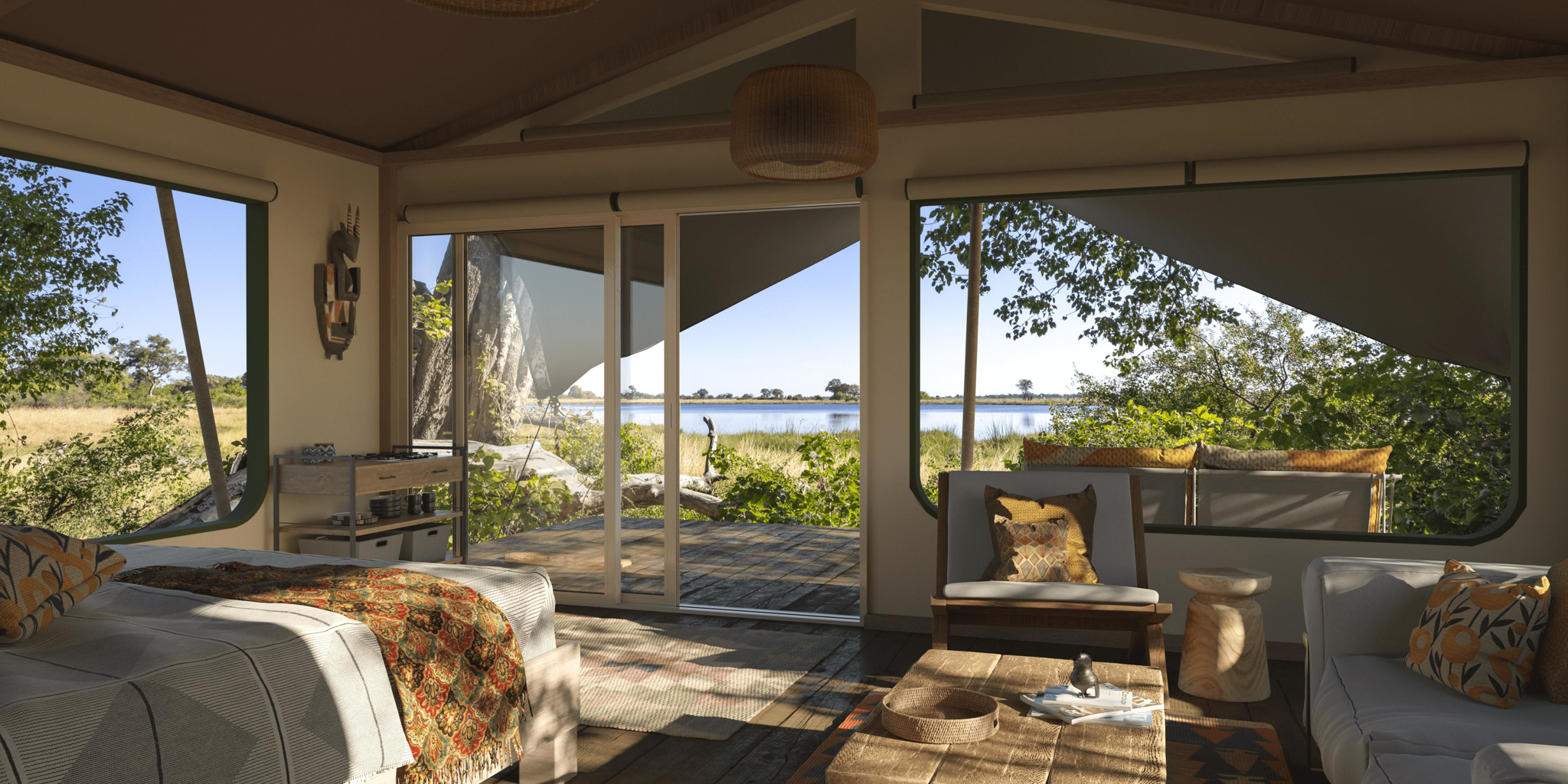 Room, Maxa, Okavango Delta, Botswana