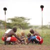 Guides Teaching Kids Fire Making