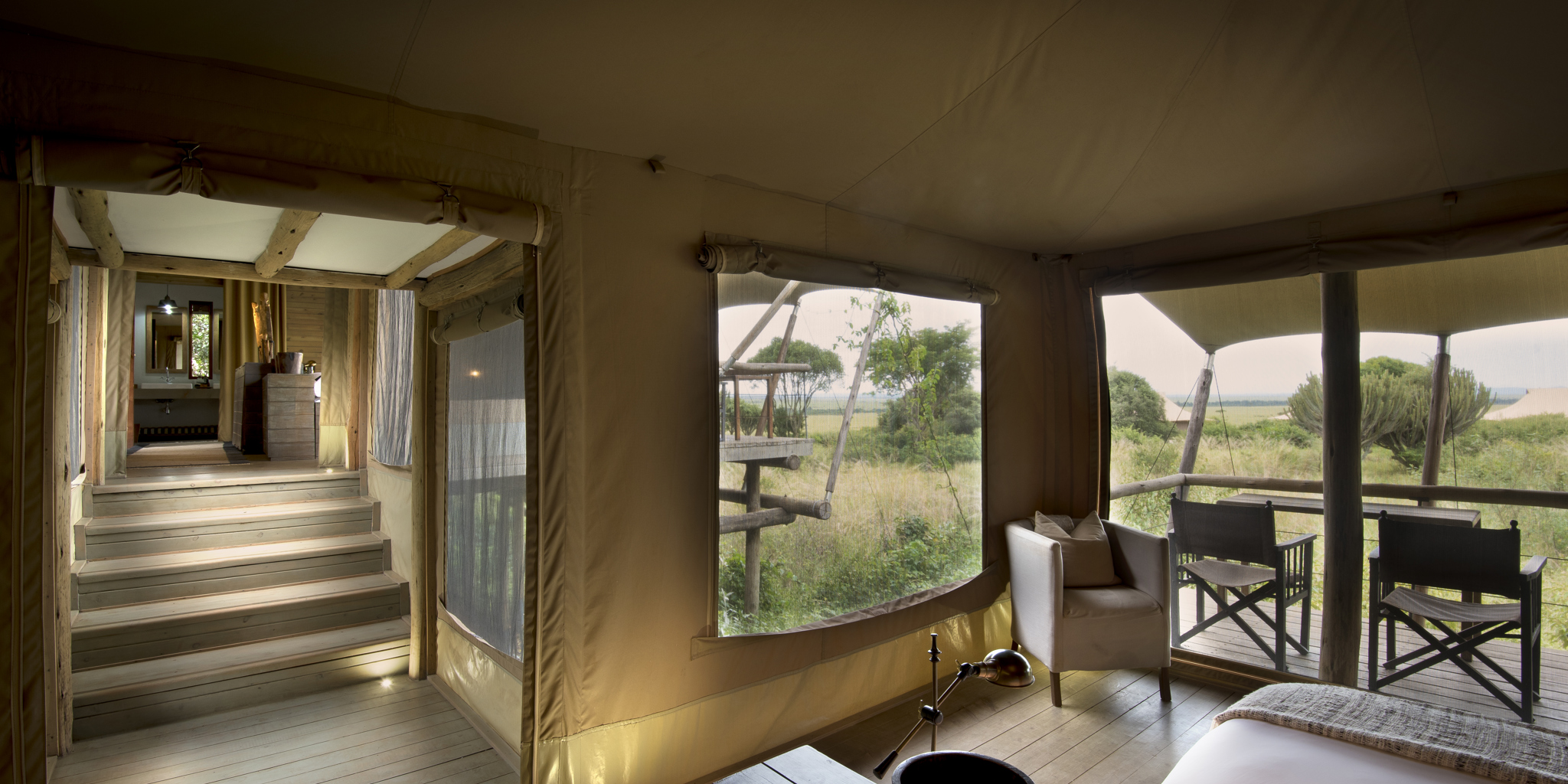 Lounge, Kichwa Tembo Tented Camp, Maasai Mara, Kenya