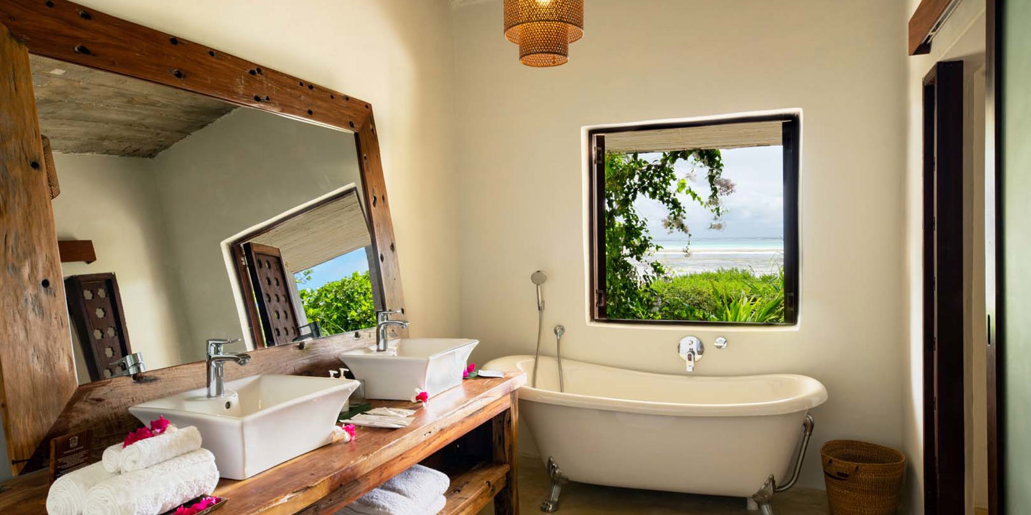 Bathroom Villa Priya And Kusum, Upendo Beach, Zanzibar