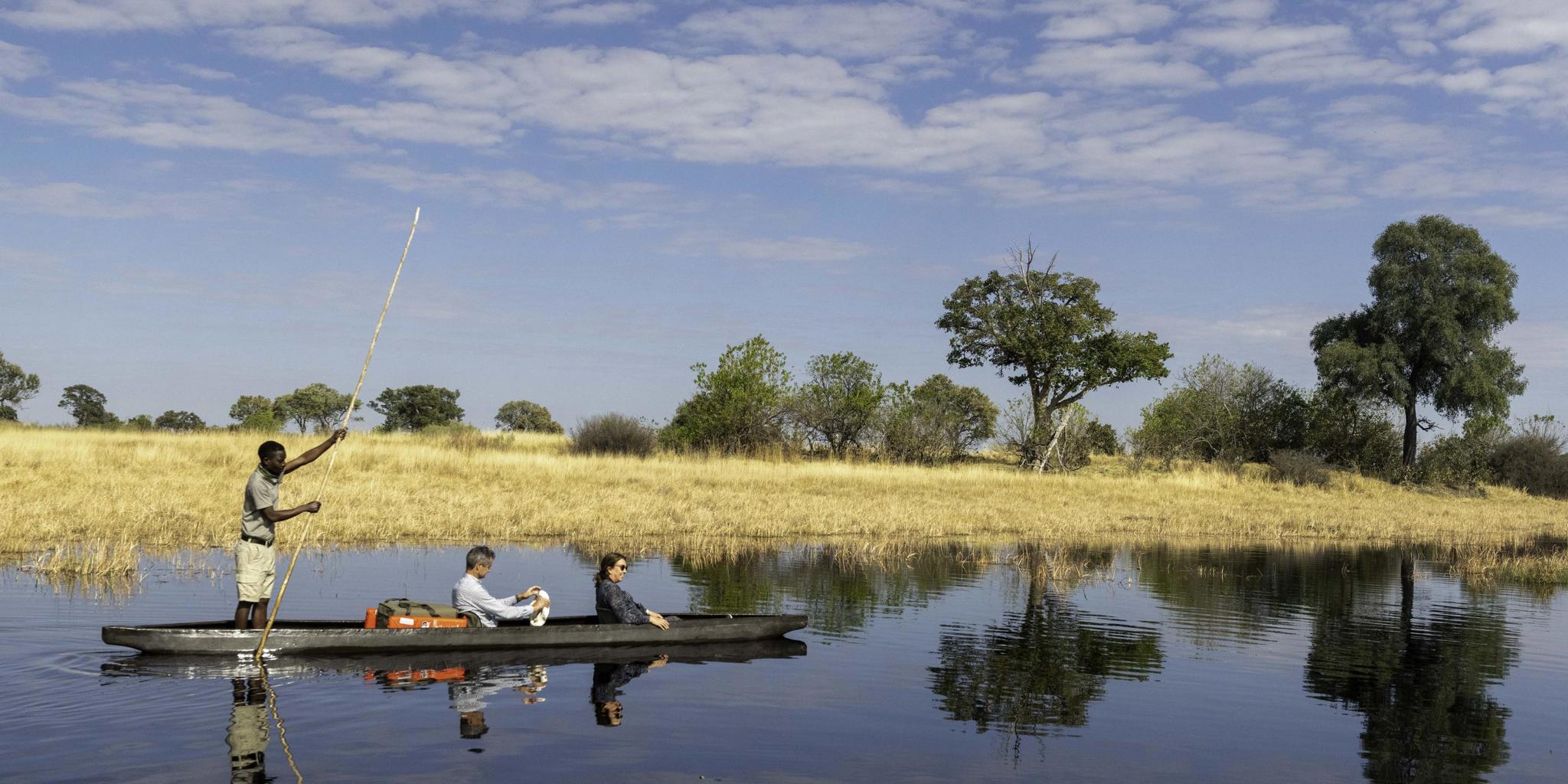 Mokoro, Kiri Camp, Okavango Delta, Botswana