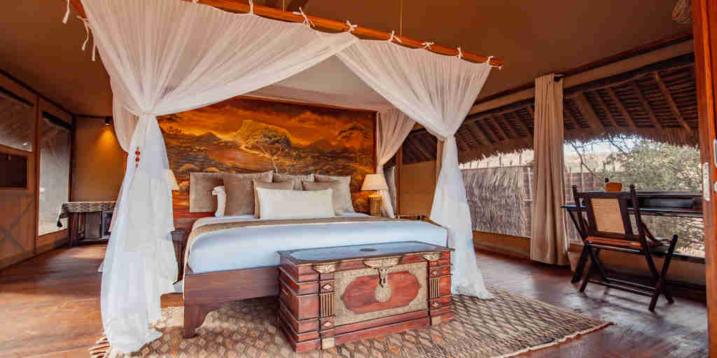 Bedroom, Soroi Larsens, Samburu NR, Kenya