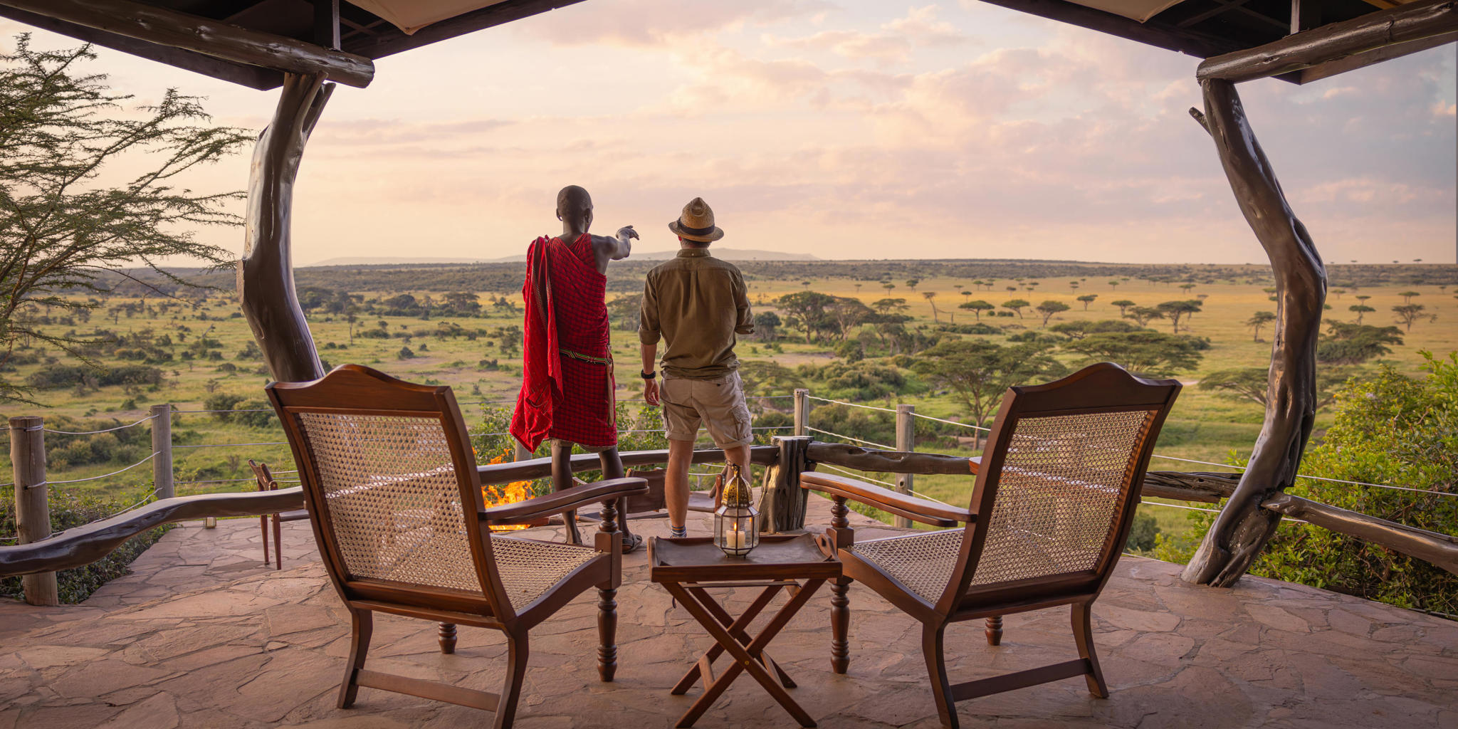 Maasai, Greater Mara, Saruni Eagle View, Kenya