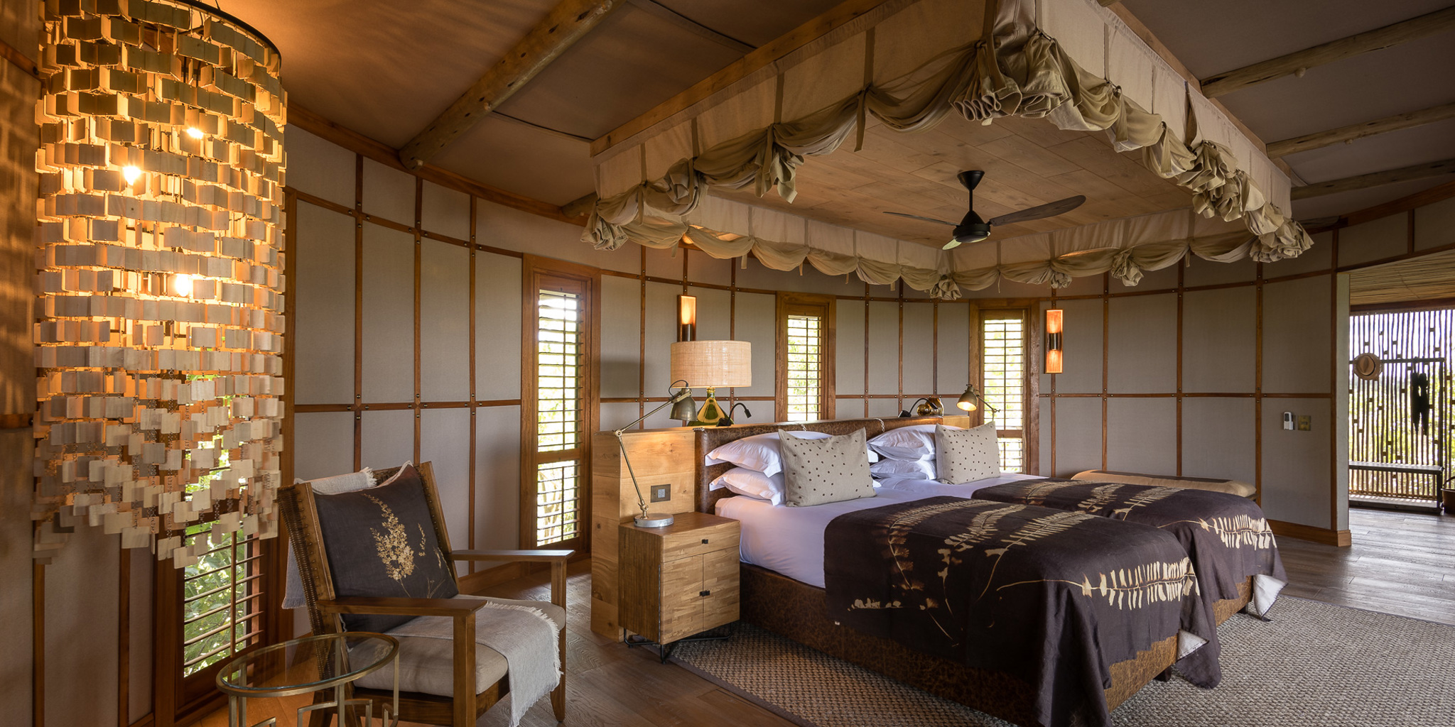 Room, Mombo, Moremi Game Reserve, Botswana