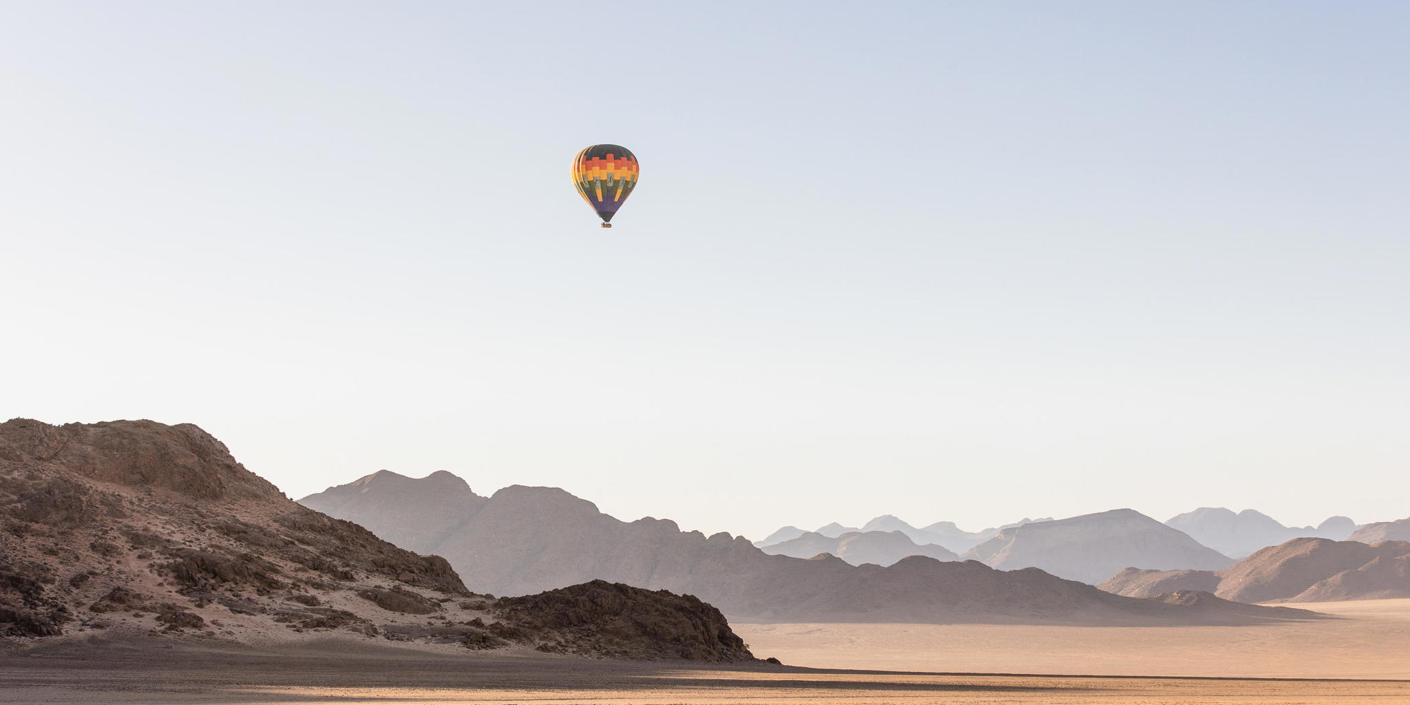 Hot Air Ballooning Over the Namib Desert