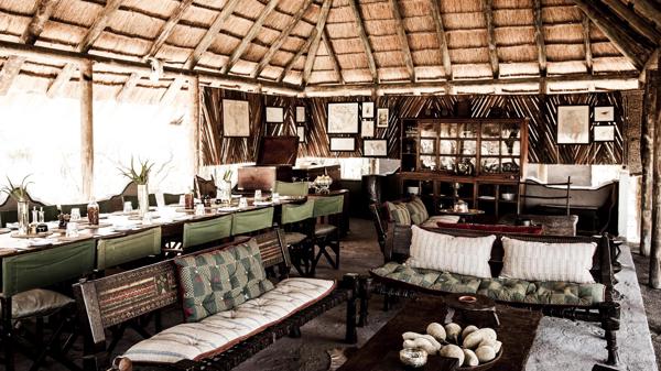 Main Area, Camp Kalahari, Makgadikgadi Pans, Botswana