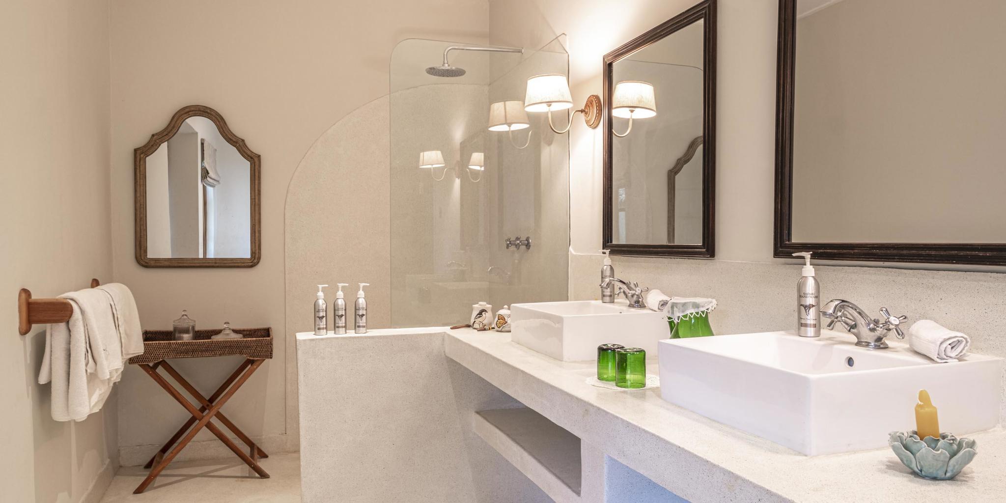 Bathroom, Loldia House, Lake Naivasha, Lake Nakuru, Kenya