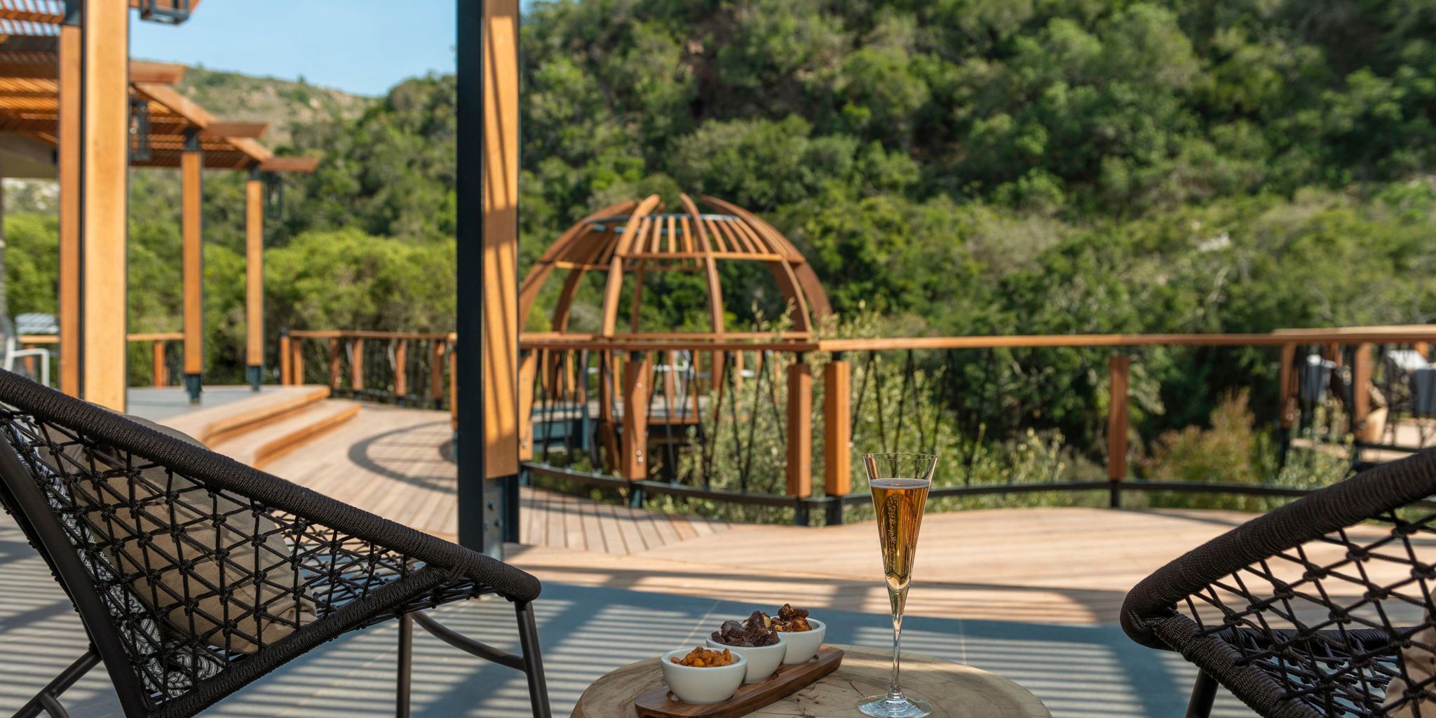 Deck, Shamwari Eagles Crag, Shamwari, South Africa
