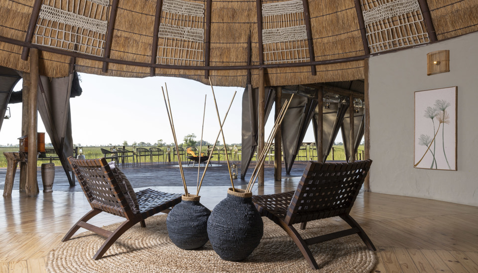 Entrance, Okuti Camp, Moremi Game Reserve, Botswana