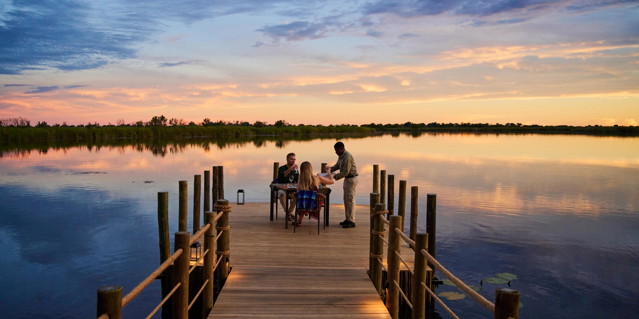 River View, Xugana Island Lodge, Okavango Delta, Botswana