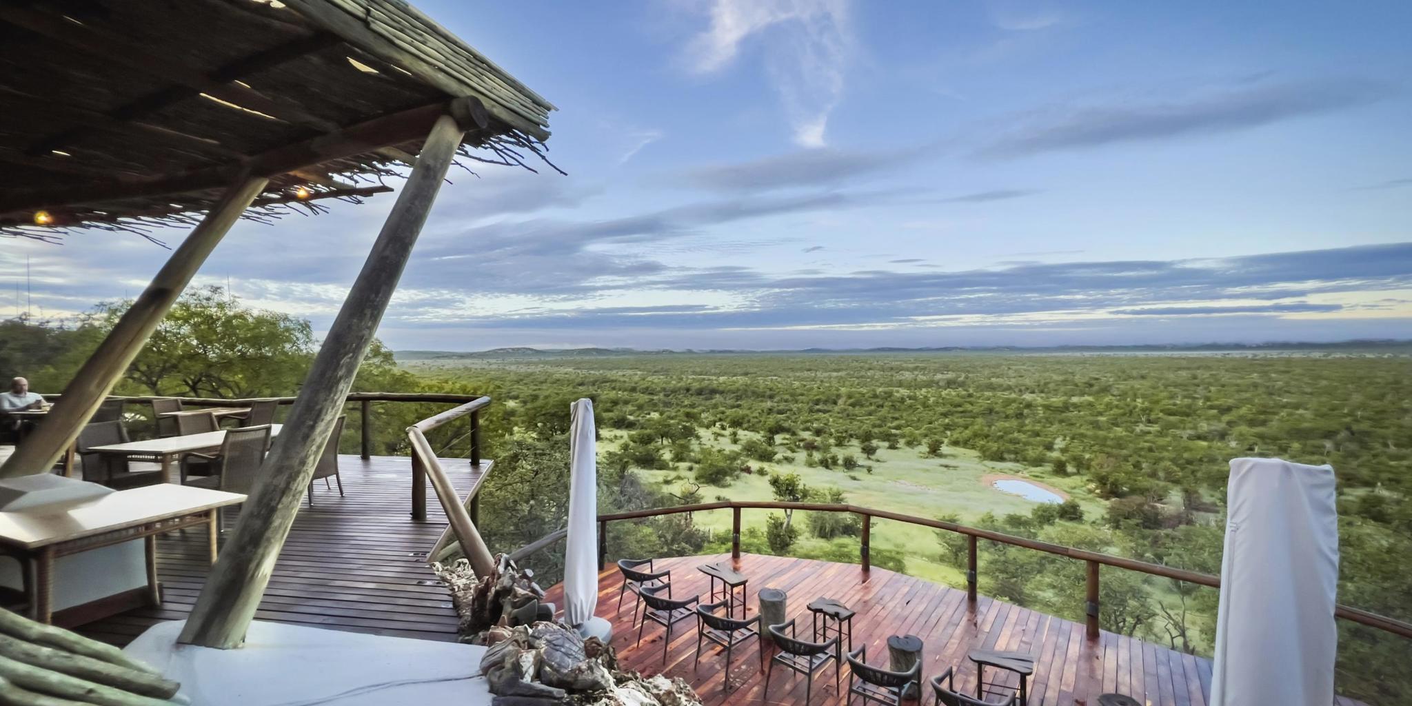 Deck, Ongava Lodge, Etosha National Park, Namibia