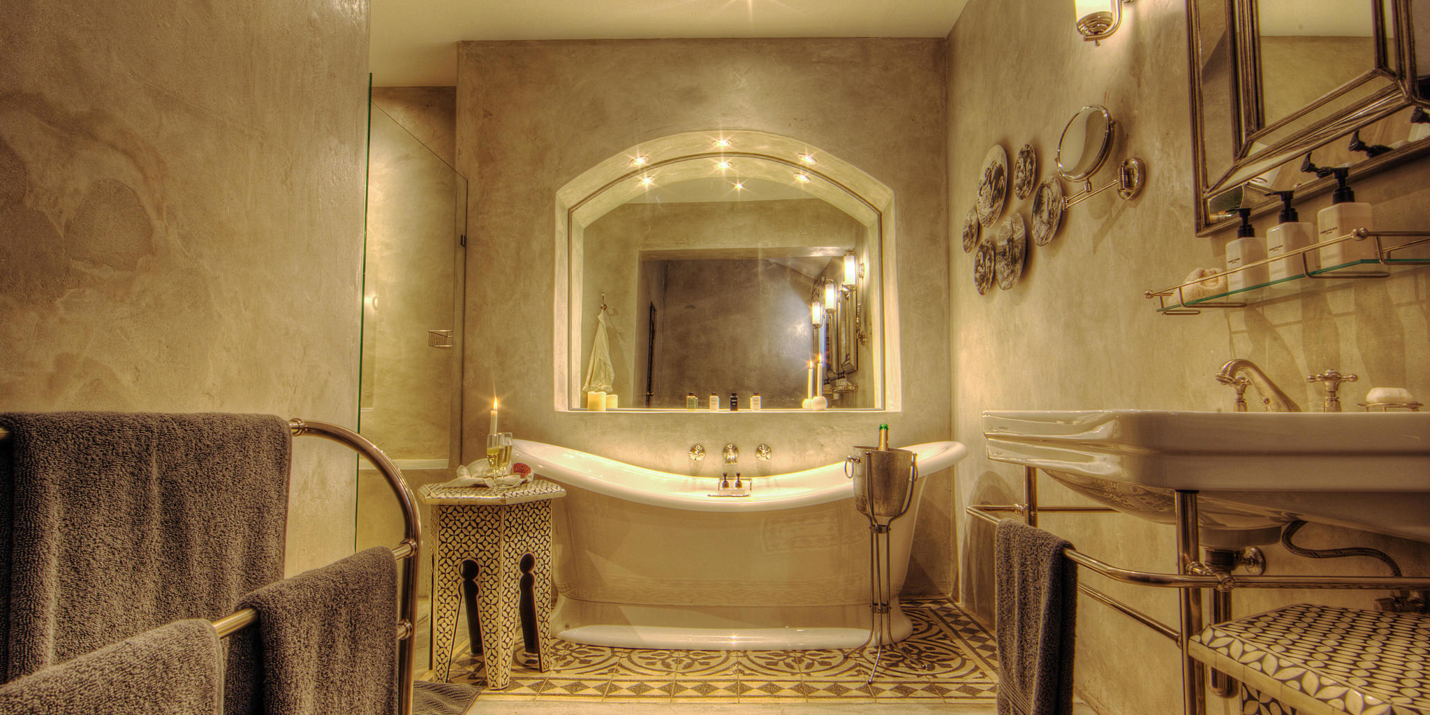 Bathroom, Chobe Game Lodge, Chobe National Park, Botswana