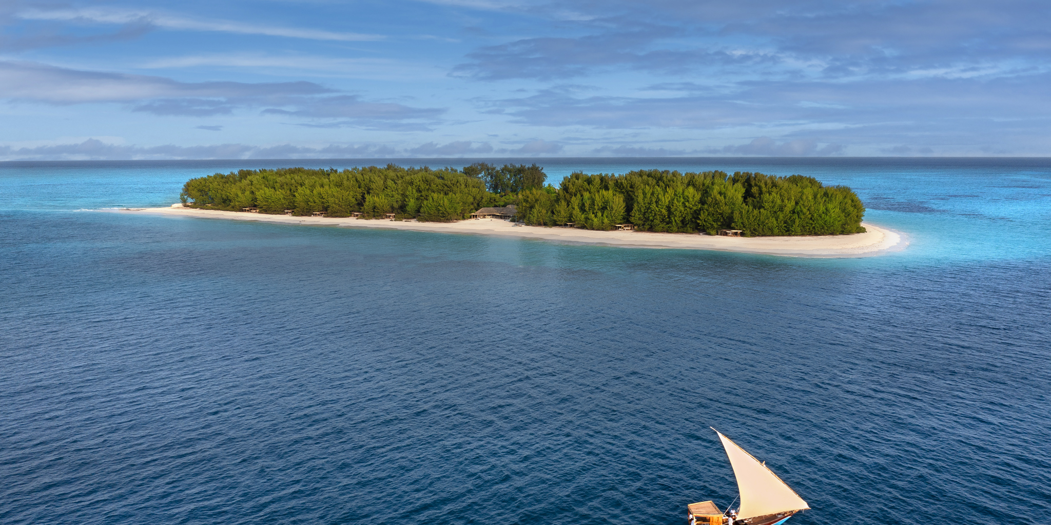 Dhow, Mnemba Island Lodge, Zanzibar, Tanzania