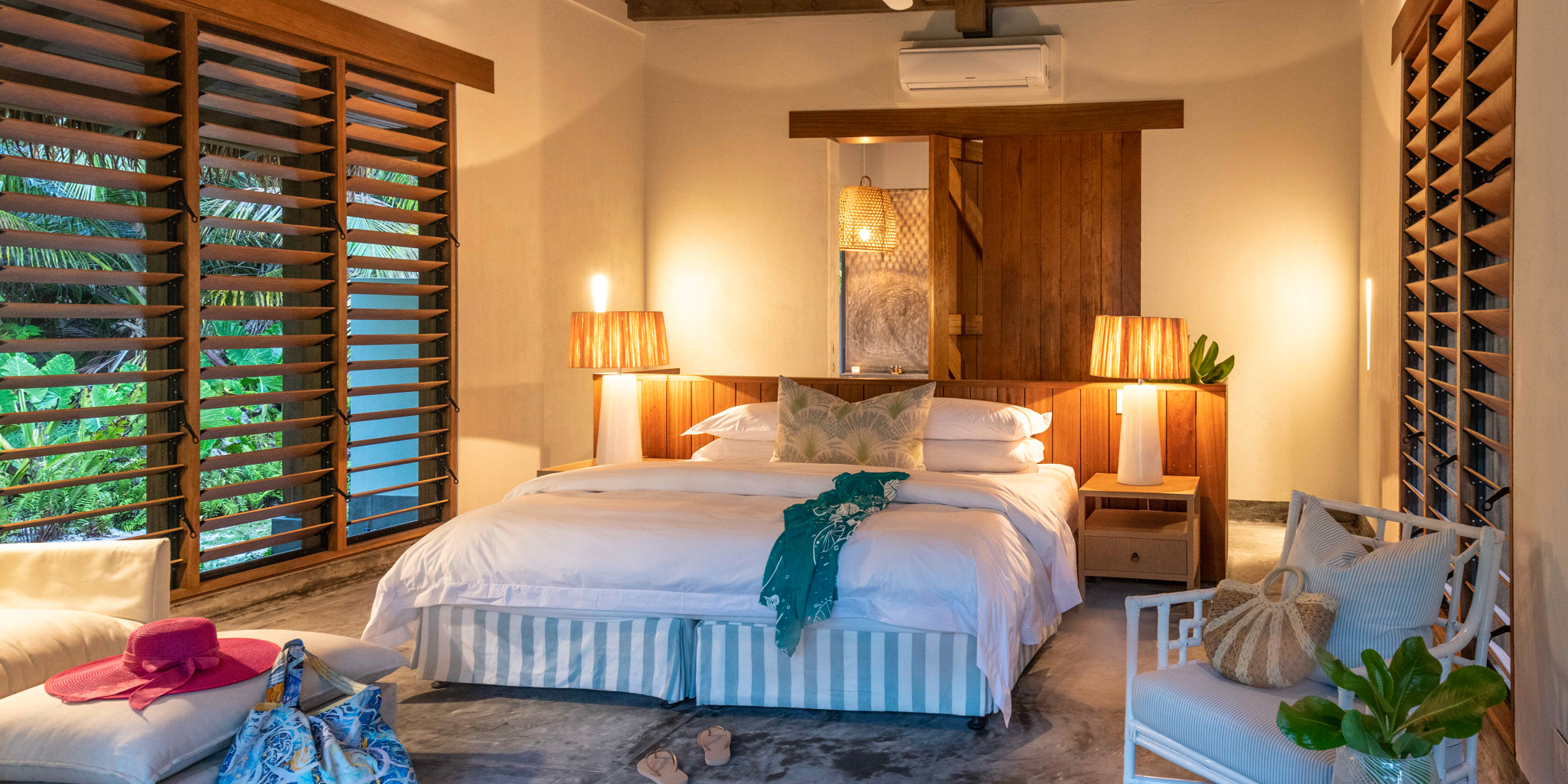 Room, Alphonse Island, Seychelles