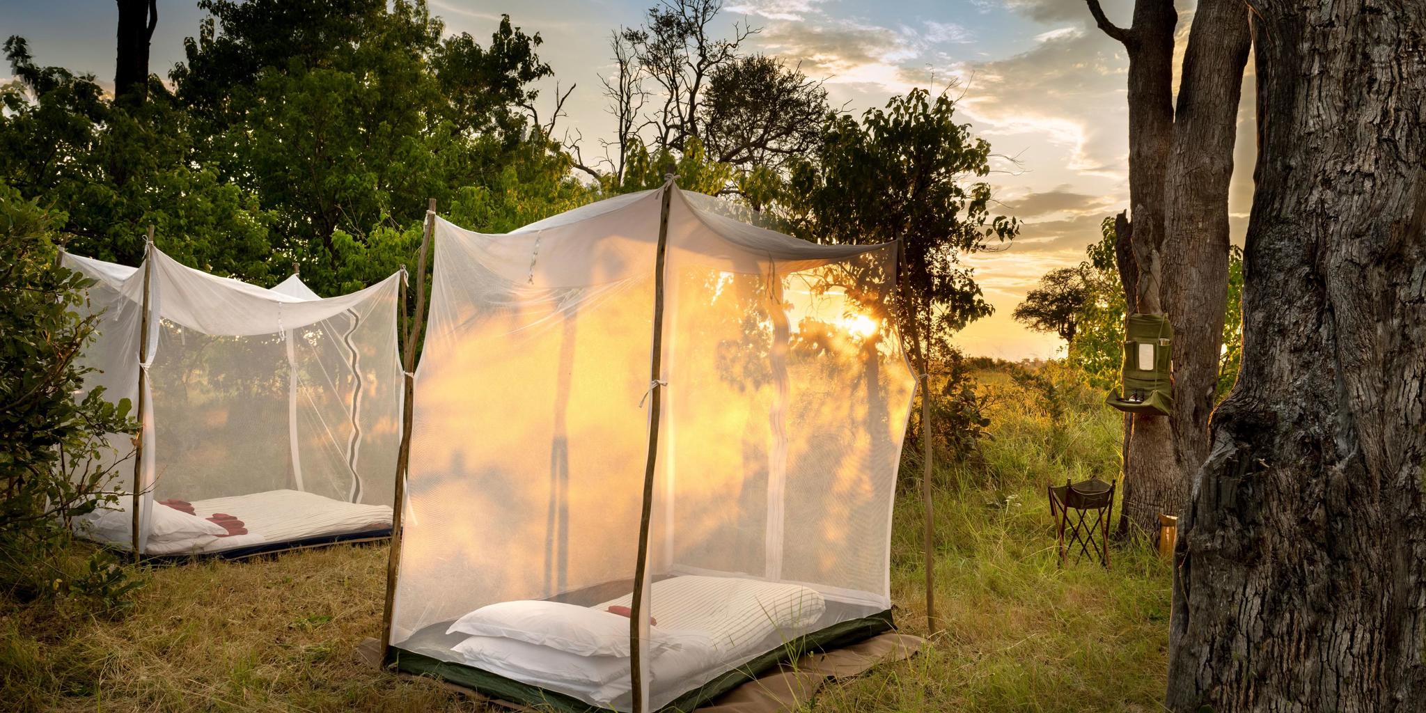 Fly Camping, Duke's East Camp, Okavango Delta, Botswana