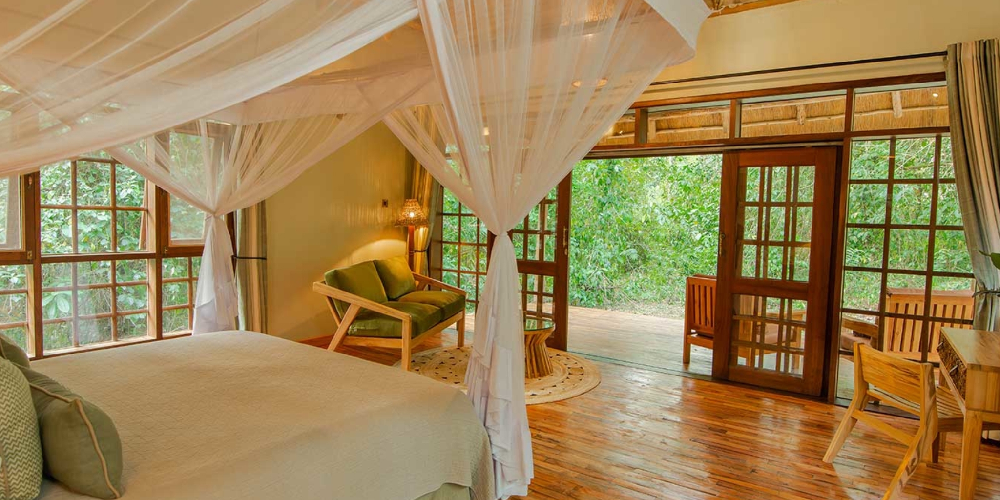 Room View, Primate Lodge, Kibale National Park, Uganda