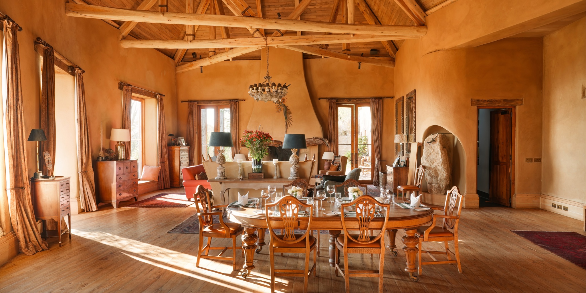 Dining, Lengishu, Lewa Borana Landscape, Kenya