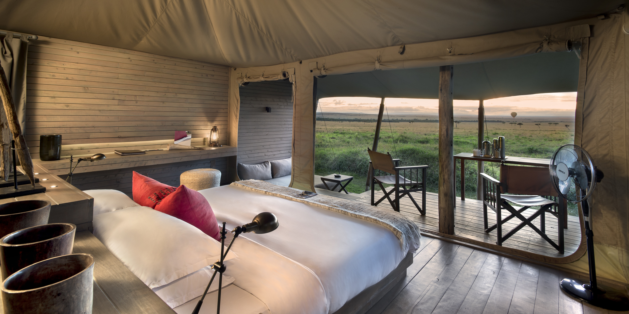 Bedroom 1, Kichwa Tembo Tented Camp, Maasai Mara, Kenya
