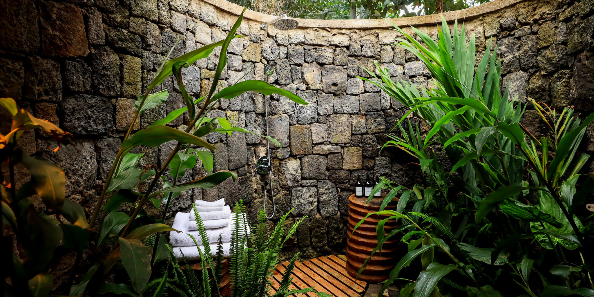 Shower, Sambora Kinigi, Volcanoes National Park, Rwanda