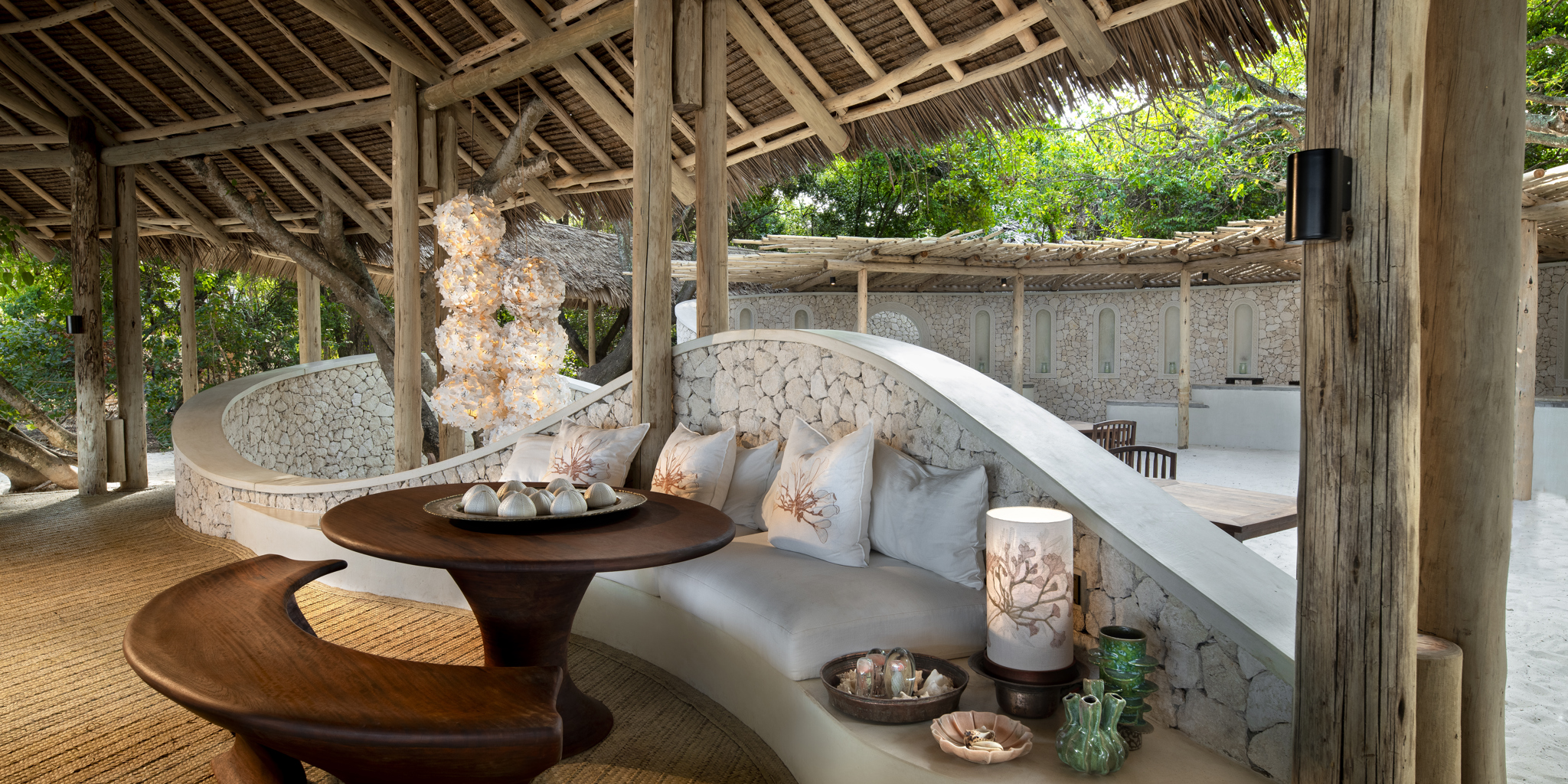 Seating Area, Mnemba Island Lodge, Zanzibar, Tanzania